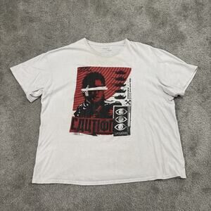 Call of Duty Black Ops Cold War Shirt Mens XXL White Video Game Graphic Tee